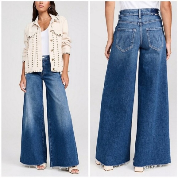 MOTHER Denim - Mother The Swisher Sneak Fray Jeans Size 26